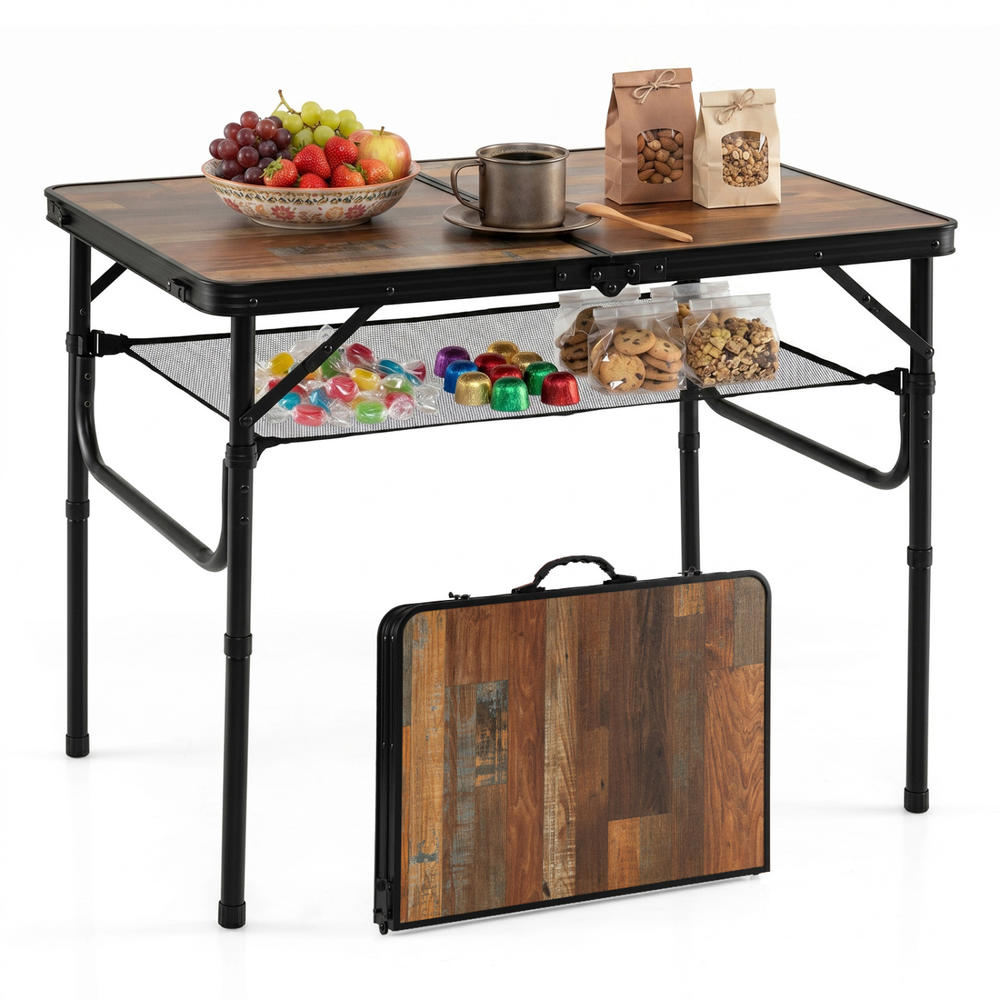 Folding Picnic Table - Tek Kişilik Katlanabilir Kamp Masası Piknik