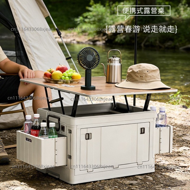 Folding Picnic Table - Kamp kutusu, katlanabilir saklama kutusu, araba