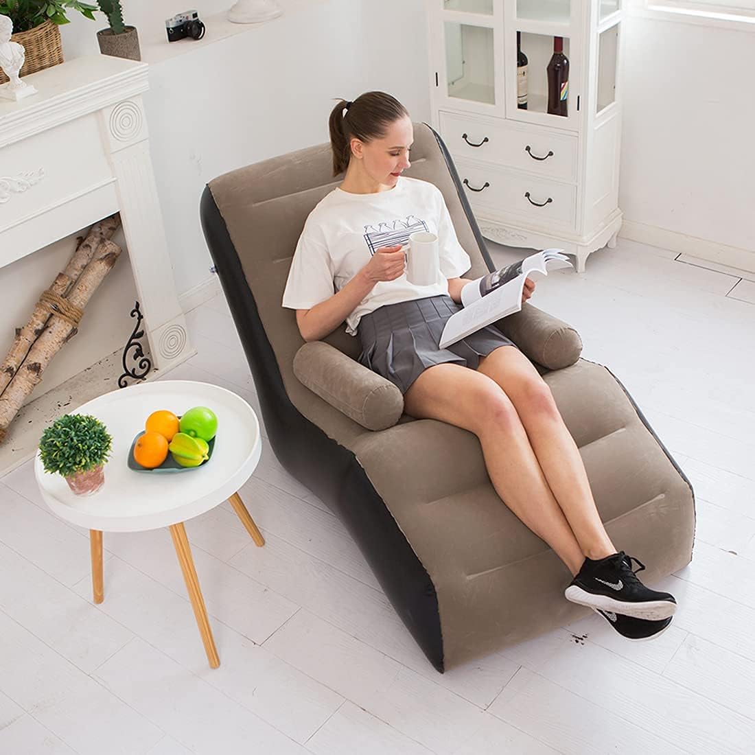 Outdoor Furniture Lounge - Katlanır Tembel Kanepe, Şişme Şezlong Kalınlaşmış