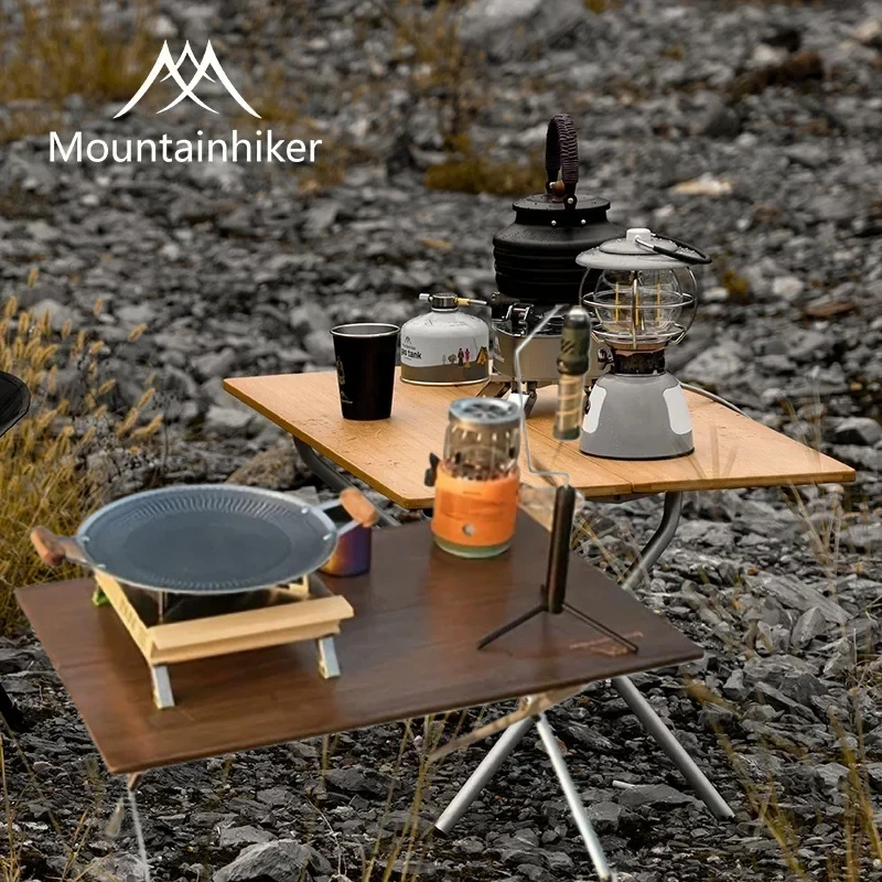Folding Picnic Table - MOUNTAINHIKER Geliştirilmiş Taşınabilir Açık Hava Kamp