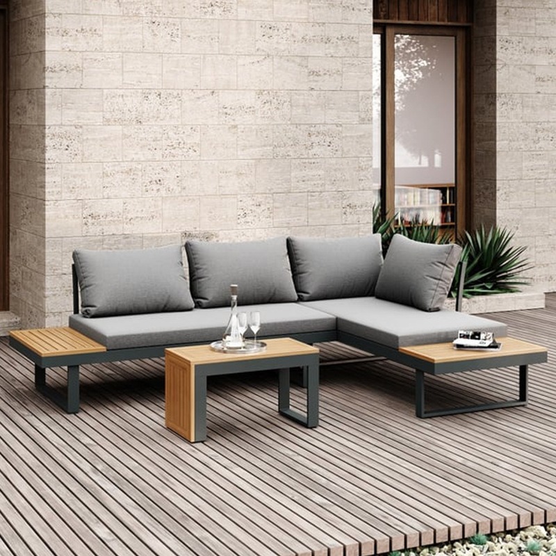 Outdoor Furniture On Sale - Modern Lüks Bahçe Mobilyası L Şeklinde