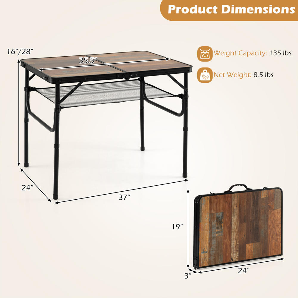 Tek Kişilik Katlanabilir Kamp  - Folding Picnic Table incelemesi ve fiyatı