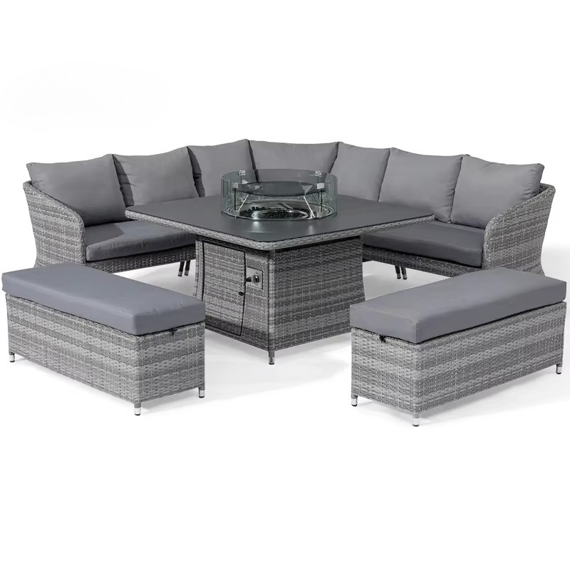 Modern Bahçe Mobilyaları Lüks  - Outdoor Furniture Fire Pit Set incelemesi ve fiyatı