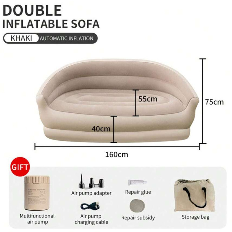 Otomatik şişme Sofa açık çift  - Outdoor Furniture Lounge incelemesi ve fiyatı