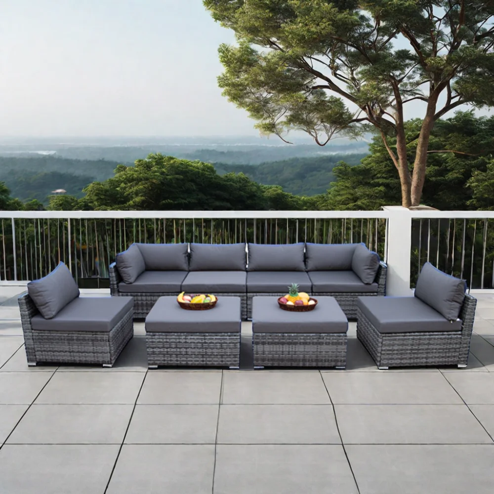 Modern Dış Mekan Mobilyası Kan - Outdoor Furniture Fire Pit Set incelemesi ve fiyatı