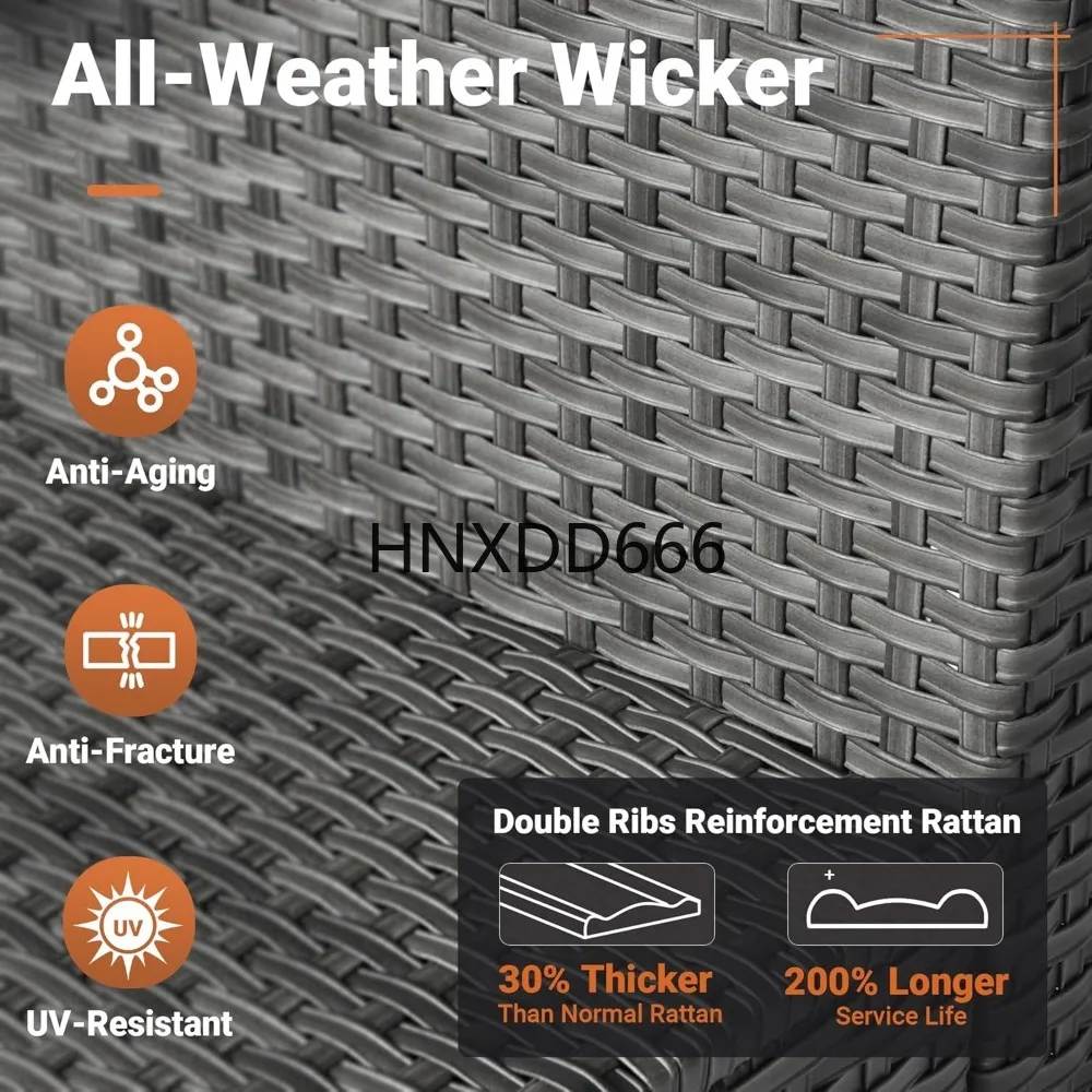 Açık Alan 8 Parçalı Bahçe Mobi - Outdoor Furniture Fire Pit Set incelemesi ve fiyatı